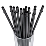 Dakoufish 12 Inch Long Black Reusable Plastic Replacement Drinking Straws For... New. Price: $8.42.