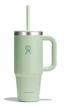Hydro Flask Travel Tumbler With Handle, Lid Straw - 24 Ounces, Aloe New. Price: $41.10.
