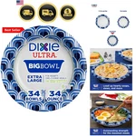 Extra Large Paper Bowls, 34 Oz, Count, Compostable, Microwave Safe, Dispos... New. Price: $12.79.