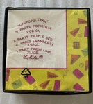 Lolita Cosmopolitan Cocktail Napkins Set Of 50 New / Open Box Love My Martini. Price: $15.11.