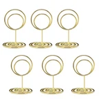 Jofefe 20PCS Mini Place Card Holders, Cute Table Number Small Gold New. Price: $10.70.