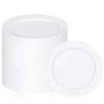 100PCS White Plastic Dessert Plates, Disposable Salad Premium Hard Fa... New. Price: $36.37.