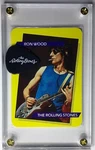 Nice Rolling Stones Ron Wood Trading Card / Official Guitar Pick Display!. Price: $19.66.