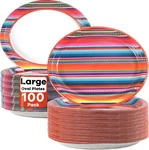 100PCS Mexican Fiesta Party Paper Plates 5 Mayo D... New. Price: $53.77.