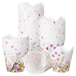 200 Counts Wildflower Tulip Cupcake Liners Baking Cups Baby Shower Decor New. Price: $34.37.