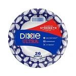Dixie Ultra Paper Bowls, 20OZ, Dinner Or Lunch Size Printed Disposable 26 New. Price: $6.49.