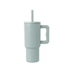 Simple Modern Kids 24 Oz Tumbler With Handle Silicone Straw Lid Spill Proo Used. Price: $21.24.