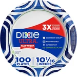 Dixie Ultra, Large Paper Plates, Inch, 100 Count, 3X Stronger*, Heavy Duty, M New. Price: $24.35.