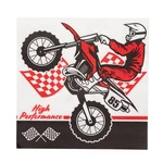 Fun Express Motocross Party Paper Luncheon Napkins - 1/2", 16 Count New. Price: $12.01.