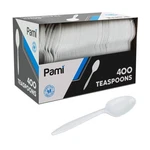 Pami 400-PACK Medium Weight Disposable Plastic Teaspoons, Bulk Utensils For P... New. Price: $20.61.