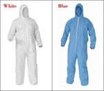 Disposable Coverall Hood, Boot, Elastic Cuffs, Ankles Size: M - 5XL New. Price: $106.26.