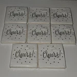 New 8 Packages Cheers Napkins (30/PACK) Gold Graduation Wedding Retirement Party Open. Price: $29.95.