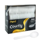 Heavy Weight Disposable Plastic Soup Spoons 200-PACK Bulk King Size Delux... New. Price: $18.02.