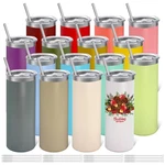 Youke Ola 16 Pack Stainless Steel Skinny Tumblers Bulk Straight Double Wall P... New. Price: $94.49.