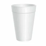 Drinking Cup Dart 32 Oz. White Styrofoam Disposable -case 500 New. Price: $130.78.