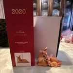 Hallmark Disney Bambi 2020 Mother's Love Holiday Ornament Plastic Figurine New. Price: $25.00.