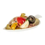 Restaurantware Pulp Safe No Pfas 3.7X2.4" Sugarcane Leaf Tasting Dishes, 100-CT New. Price: $78.87.