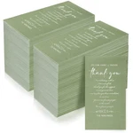 200 Pcs Plain Thank You Wedding Napkins Cocktail Beverage Newlyweds T.... Price: $53.77.