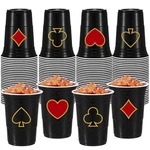Ziliny 48 Pcs Casino Party Cups 16 Oz Theme Decorations Plastic ... New. Price: $23.91.