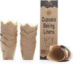200PCS Natural Tulip Cupcake Liners Unbleached Parchment Muffin Wrappers New. Price: $16.12.