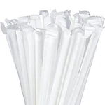 Concession Essentials Plastic Straws Wrapped 1000 Pack - Of 500CT, Clear New. Price: $56.17.