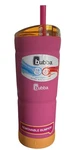 New Bubba Envy Stainless Steel Tumbler With Straw 24OZ Berry/orange. Price: $27.99.
