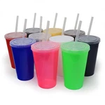 Rolling Sands 22 Oz Reusable Plastic Cups With Lids, 10 Pack, Made Assort... New. Price: $32.79.