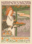 15948.WALL Decor Poster.interior Art.harper Bazar Thanksgiving 1894 Magazine New. Price: $21.00.