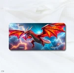 Dragon License Plate Dark Art Print Add Custom Text Unique Gift New. Price: $14.95.