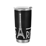 Tumbler Eiffel Tower Paris Insulated Coffee Cup Beverage Container Travel Mug... New. Price: $43.20.