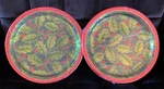 Amscan Holly Elegance 16 Christmas 10 1/2 Paper Plates Sets Of 8 New Sealed. Price: $6.99.