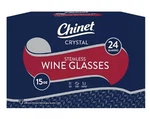 Chinet Cut Crystal 15 Oz. Stemless Wine Glasses 24 Count Box New. Price: $21.97.