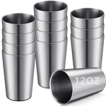 Ziliny Pack Stainless Steel Cups Double Wall Vacuum 12OZ, Sliver New. Price: $70.95.