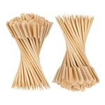 4.7 Inch Bamboo Skewers, 300 Pcs Paddle Wood Picks, Toothpicks For App... New. Price: $18.08.
