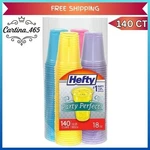Hefty Party Perfect Translucent Plastic Cup, Spring Colors (18 Oz., 140 Ct.) New. Price: $11.49.