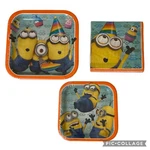 Unique Despicable Me 2 Party Plates And Napkins 8 Count Paper New. Price: $12.99.