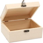 Unfinished Pine Wood Craft Box. Price: $14.97.
