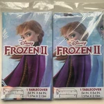 Lot 2 Frozen Plastic Table Cover Birthday Party Decoration Anna Elsa Olaf Sven New. Price: $14.99.
