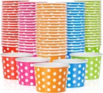 Matican Paper Ice Cream Cups 100-COUNT 4-OZ Disposable Dessert Bowls For Hot New. Price: $14.68.