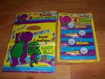 Barney Dinosaur Birthday Party Supplies Multi-color 4PC Lot 1992 Unique New. Price: $39.99.