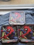 (3) Pks Spider-man Webbed Wonder Large Paper Plates (8) In Each Pack New. Price: $39.99.