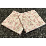 Amscan Luncheon Napkins Pink White New Floral Bows Packs 32CT 2-PLY. Price: $7.00.