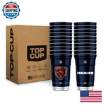 Top Nfl Chicago Bears 20 Oz Reusable Aluminum Cups Count Officially New. Price: $39.99.