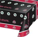 Ohio State Buckeyes Ncaa College Game Sports Party Decoration Plastic Tablecover New. Price: $12.99.