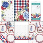 Pioneer Woman Patriotic July 4TH Party Supplies Tablecover Paper Napkins Plates New. Price: $8.92.