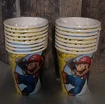 Super Mario Birthday Party Cups Nintendo 2- 8CT. (16) Rare 2015 New. Price: $12.34.