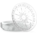 Plasticpro 9" Premium Heavy Crystal Clear Disposable Hard Dinner Plates New. Price: $59.06.