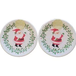 Vintage Hallmark Coated Dessert Party Plates Christmas Santa 16 Total! New. Price: $10.50.