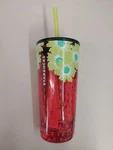 Starbucks Summer 2022 Strawberry Glass 18 Oz Tumbler New. Price: $39.98.
