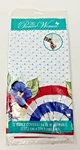 The Pioneer Woman Patriotic Plastic Table Covers 2 Pk 54 In X 108 New. Price: $7.99.